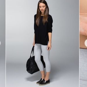 Wonder Under Croo Grey Lululemon leggings